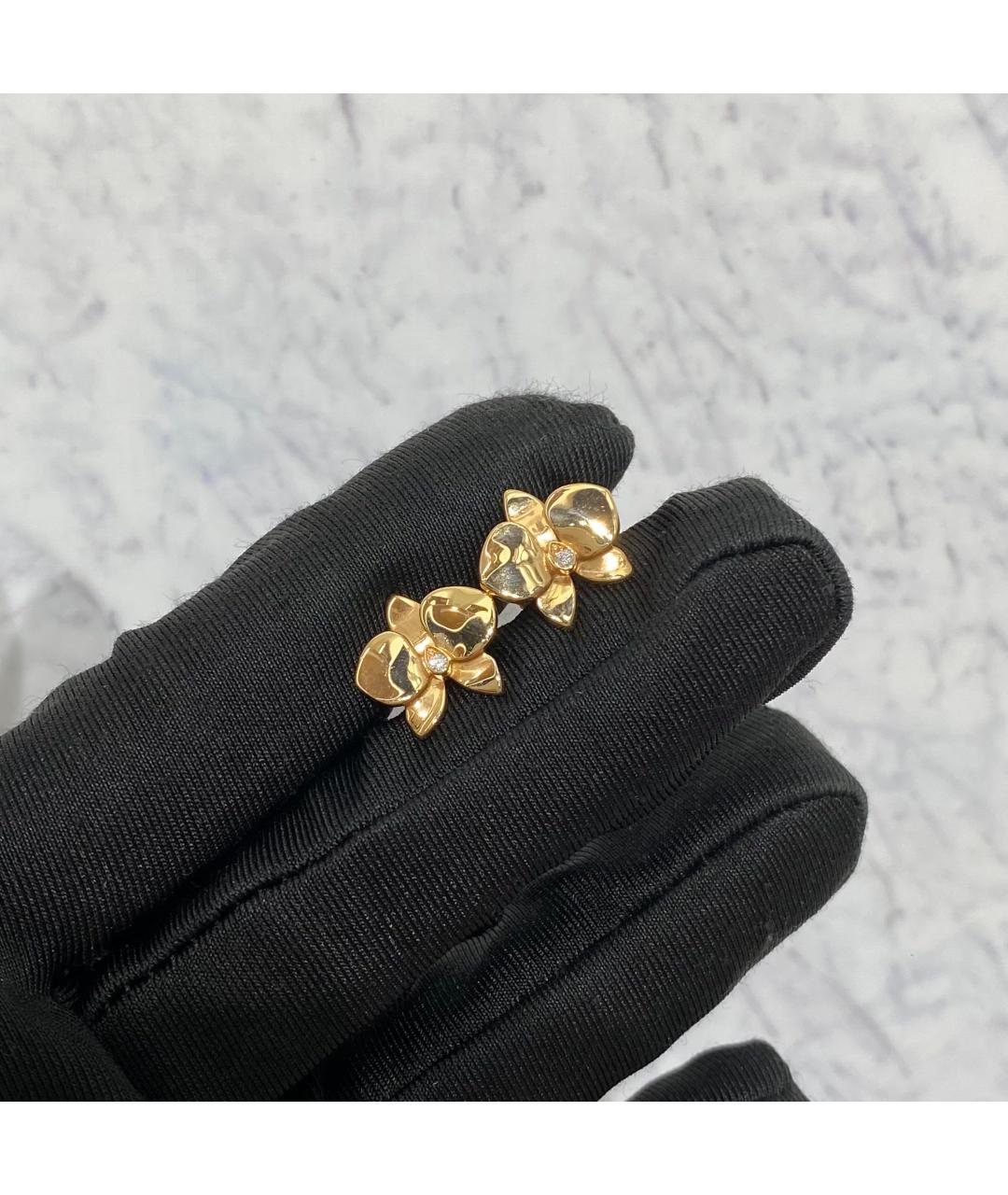 CARTIER Золотые серьги из розового золота, фото 5