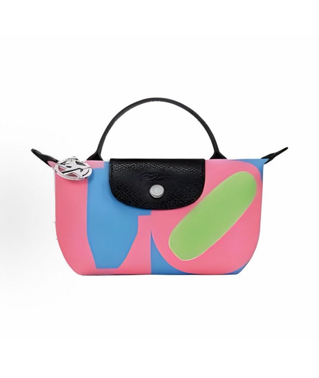 LONGCHAMP Мульти кожаная сумка с короткими ручками, фото 8