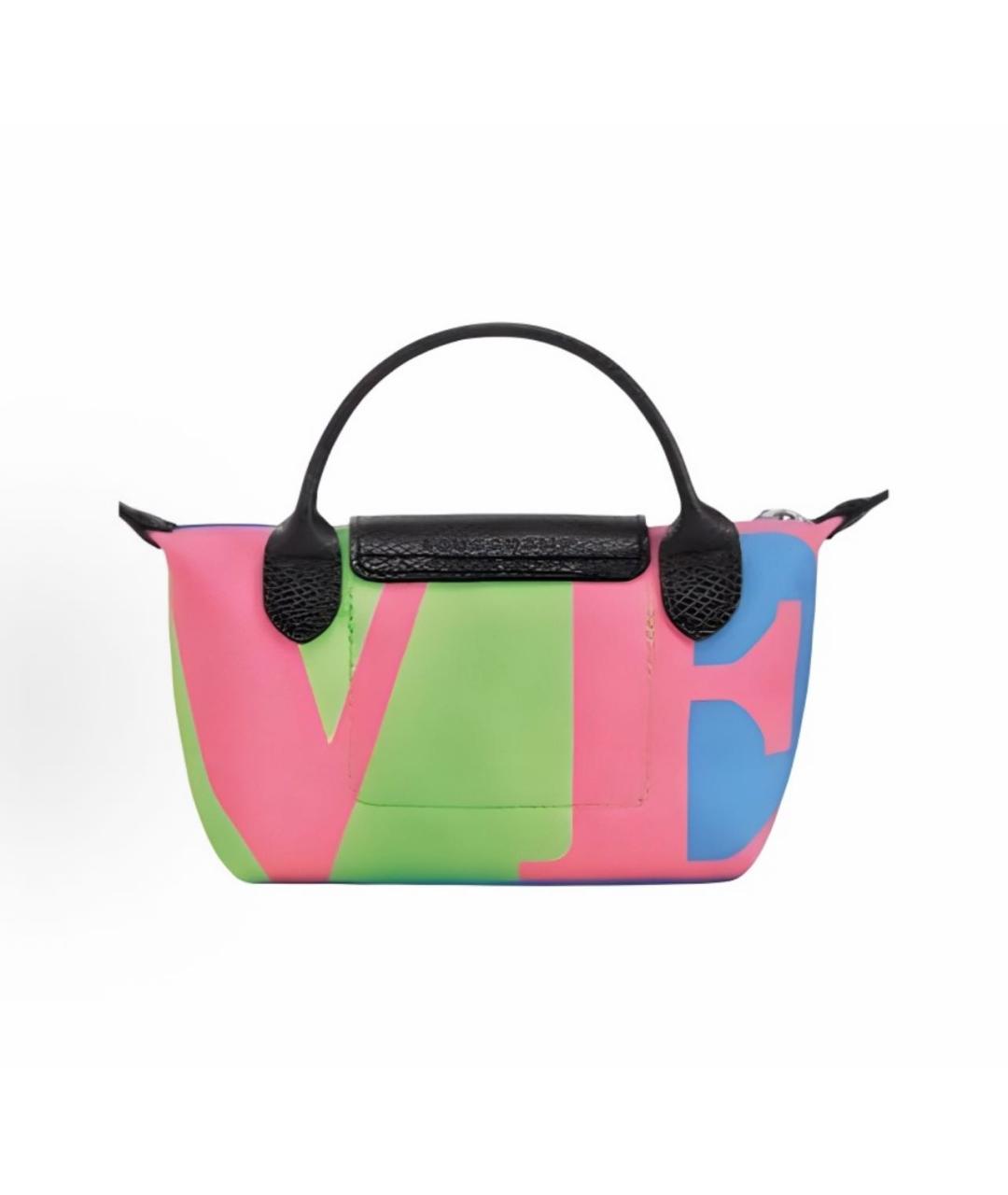 LONGCHAMP Мульти кожаная сумка с короткими ручками, фото 3