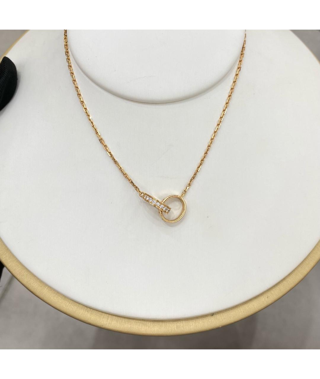 CARTIER Золотое колье, фото 2