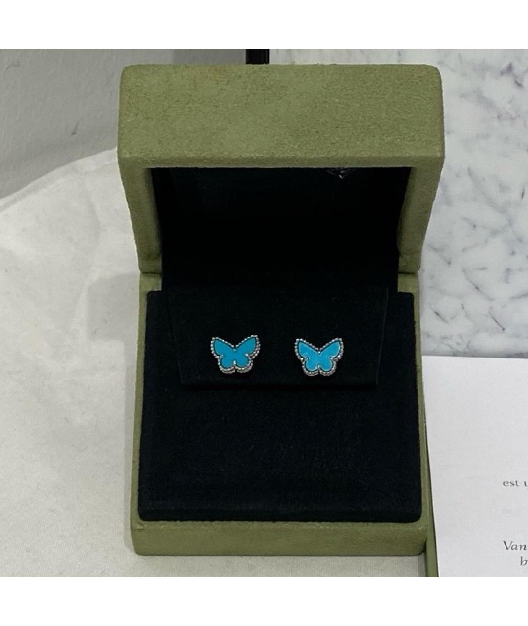 VAN CLEEF & ARPELS Серебряные серьги из белого золота, фото 6