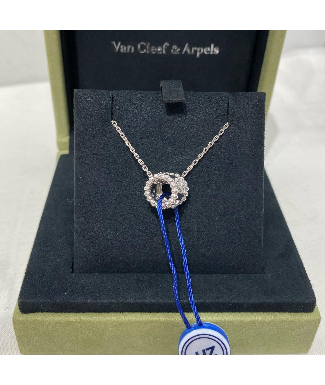 VAN CLEEF & ARPELS Серебряное колье из белого золота, фото 4