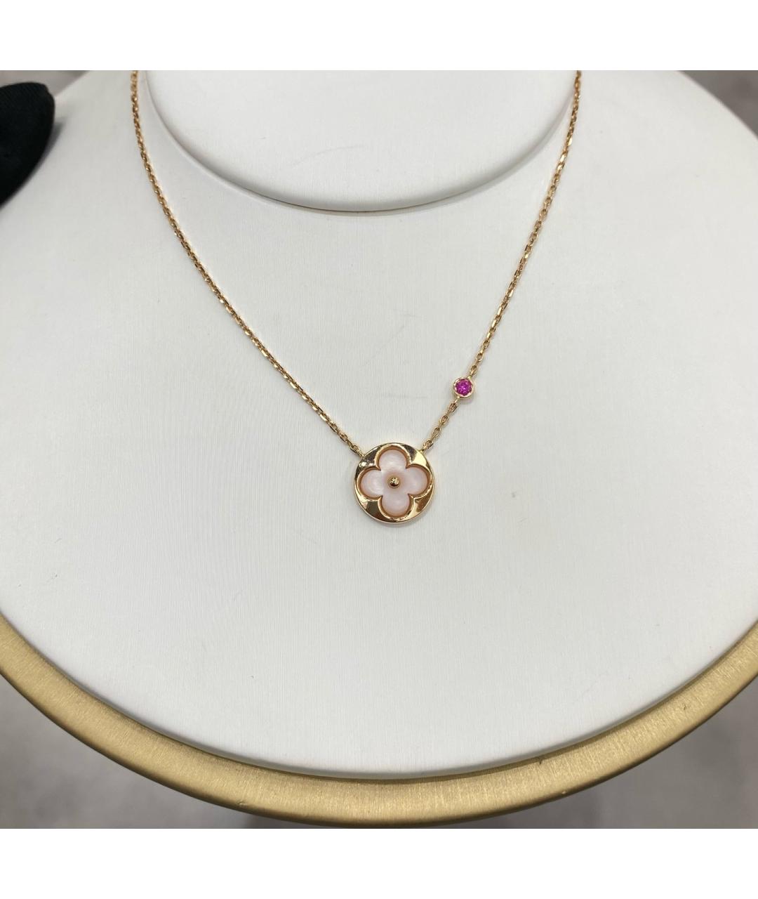 LOUIS VUITTON Золотое колье, фото 3