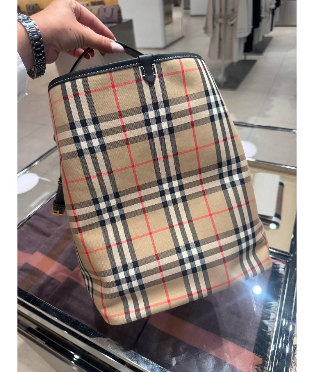 BURBERRY Мульти сумка тоут, фото 3