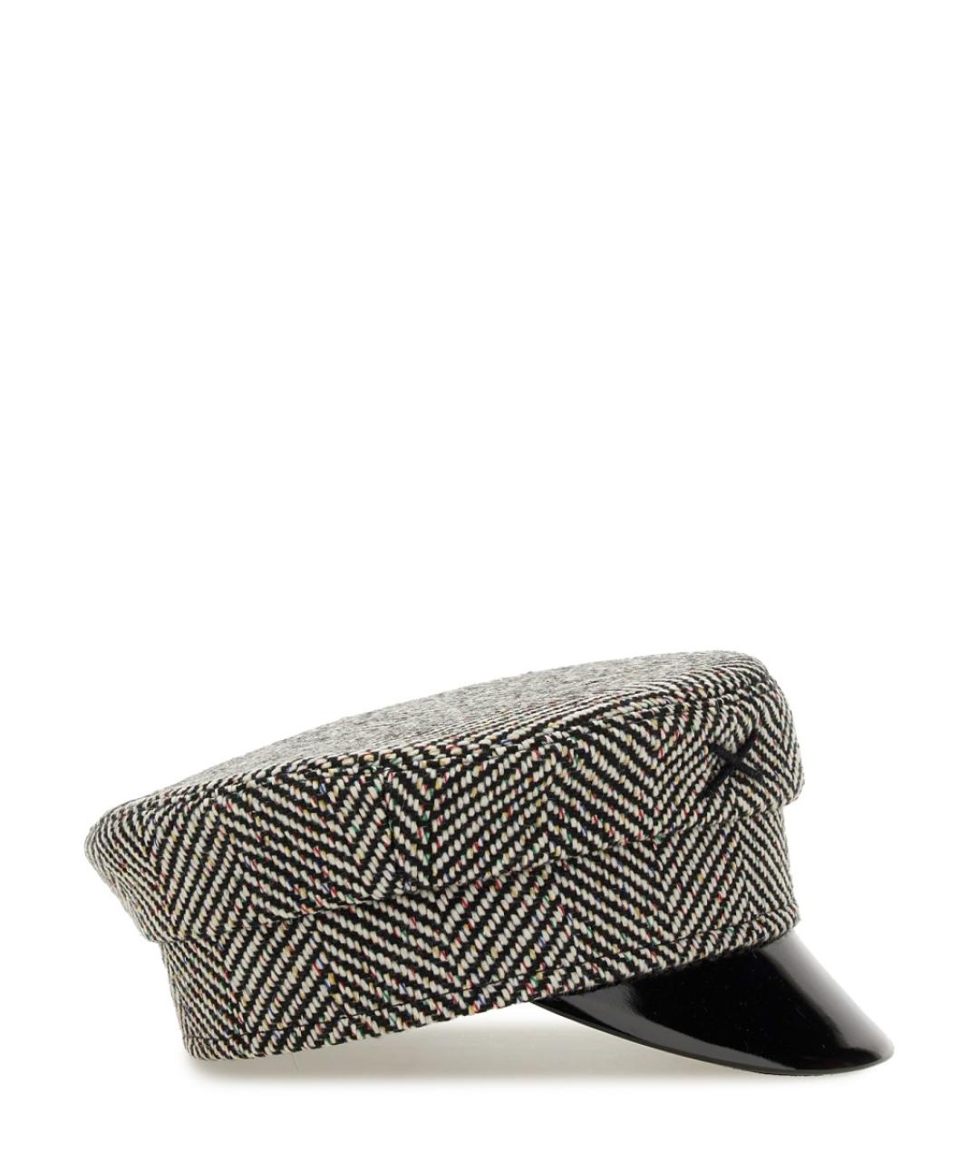 RUSLAN BAGINSKIY Серая шерстяная кепка, фото 2