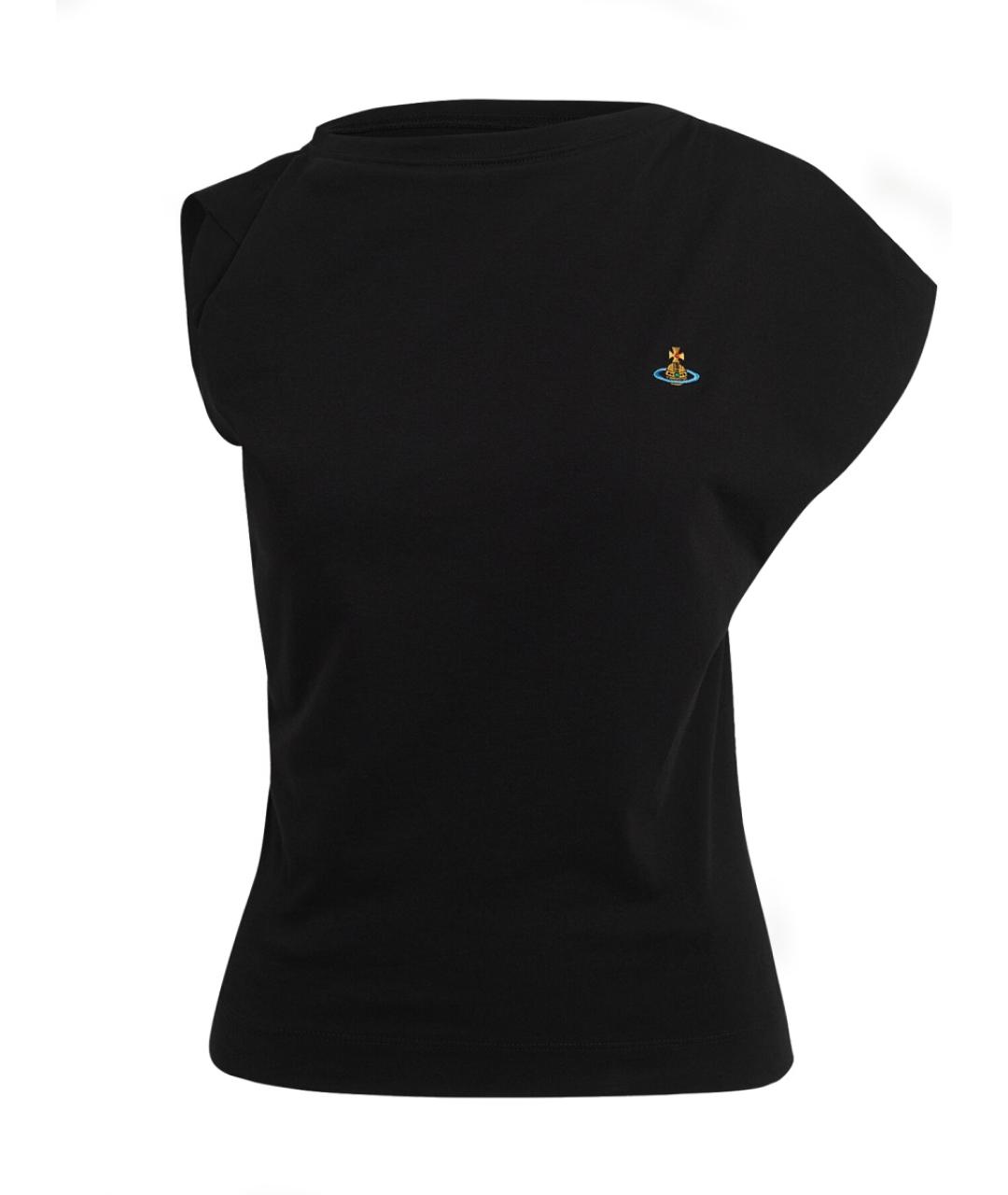 VIVIENNE WESTWOOD Черная футболка, фото 1