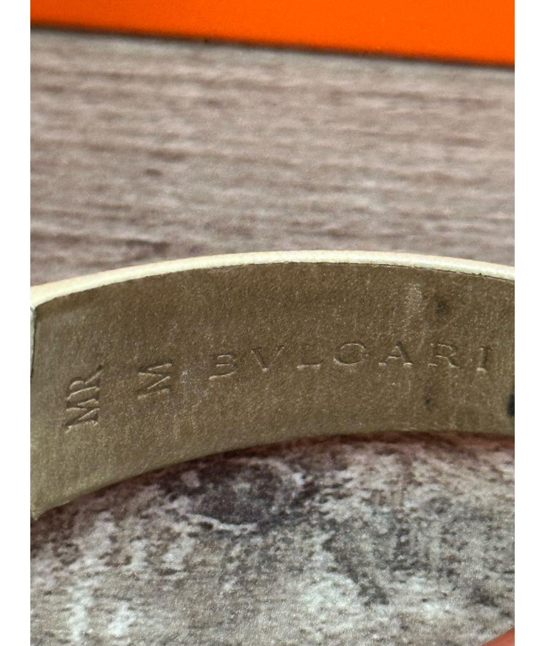 BVLGARI Белые часы из розового золота, фото 5