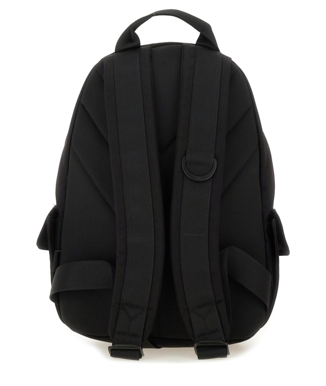 Y-3 Черный синтетический рюкзак, фото 4