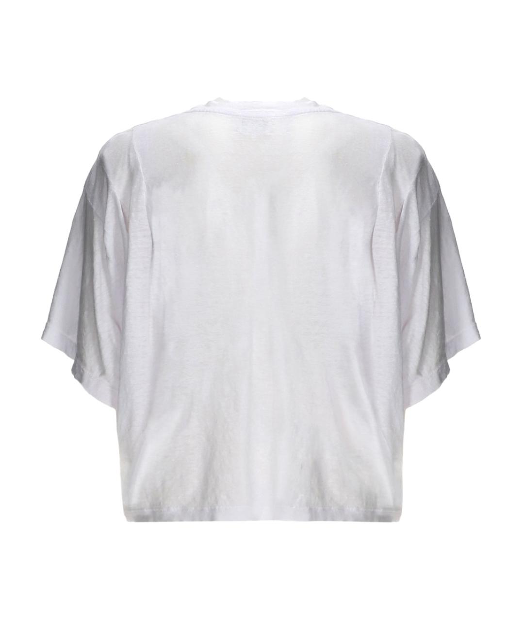 ISABEL MARANT ETOILE Белая льняная футболка, фото 2