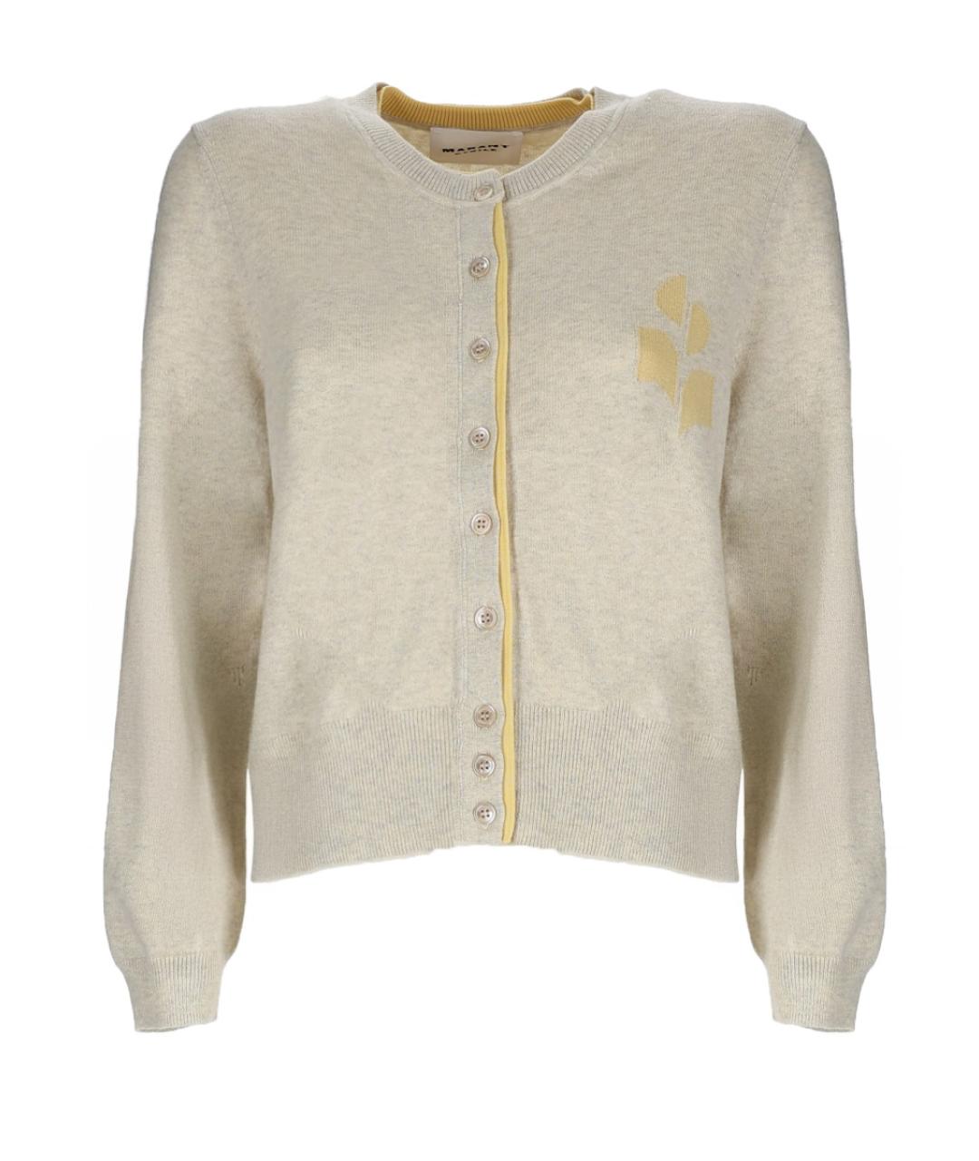 ISABEL MARANT ETOILE Серый хлопковый кардиган, фото 1