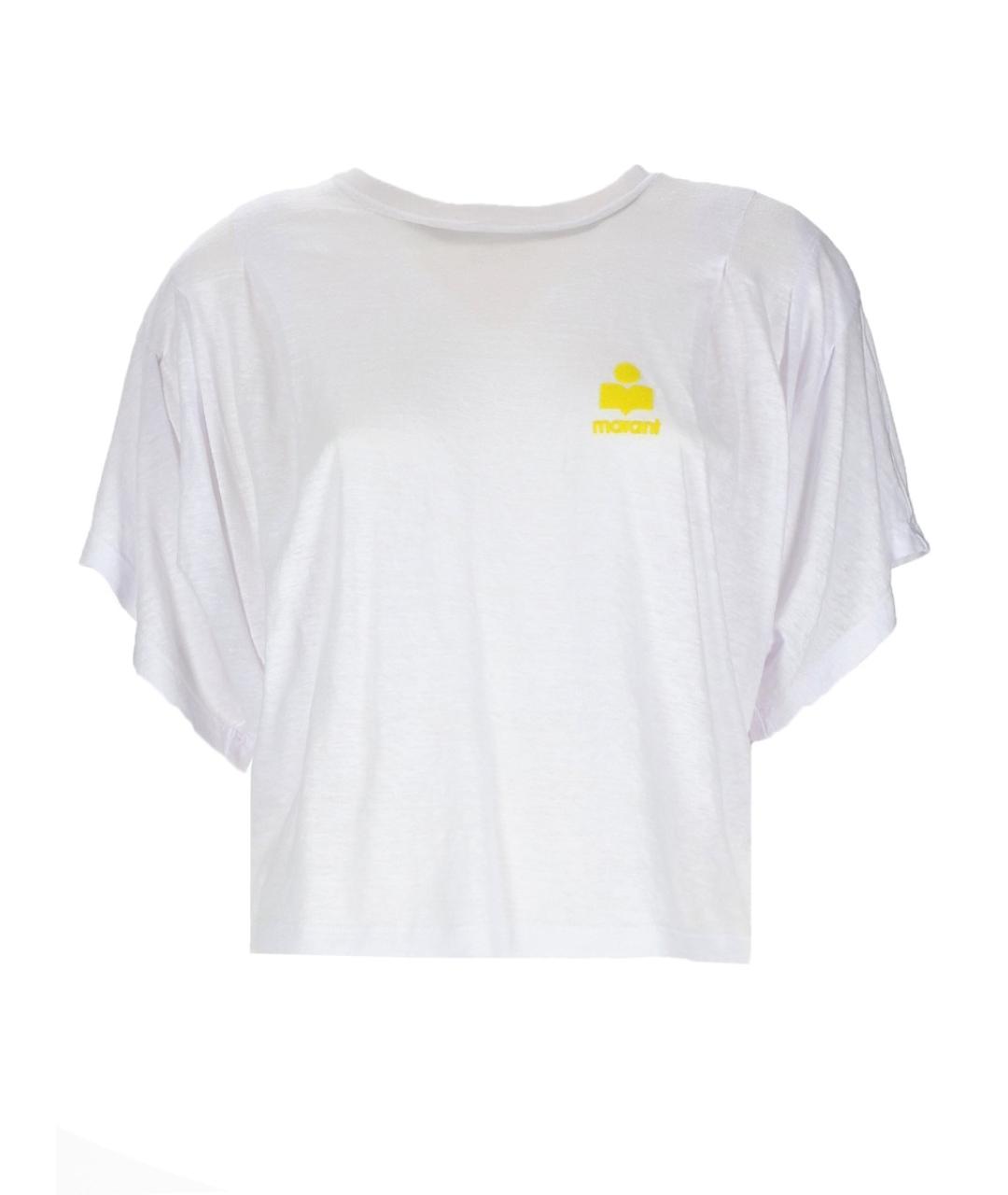 ISABEL MARANT ETOILE Белая полиэстеровая футболка, фото 1