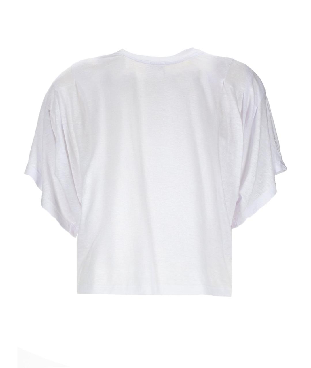 ISABEL MARANT ETOILE Белая полиэстеровая футболка, фото 2