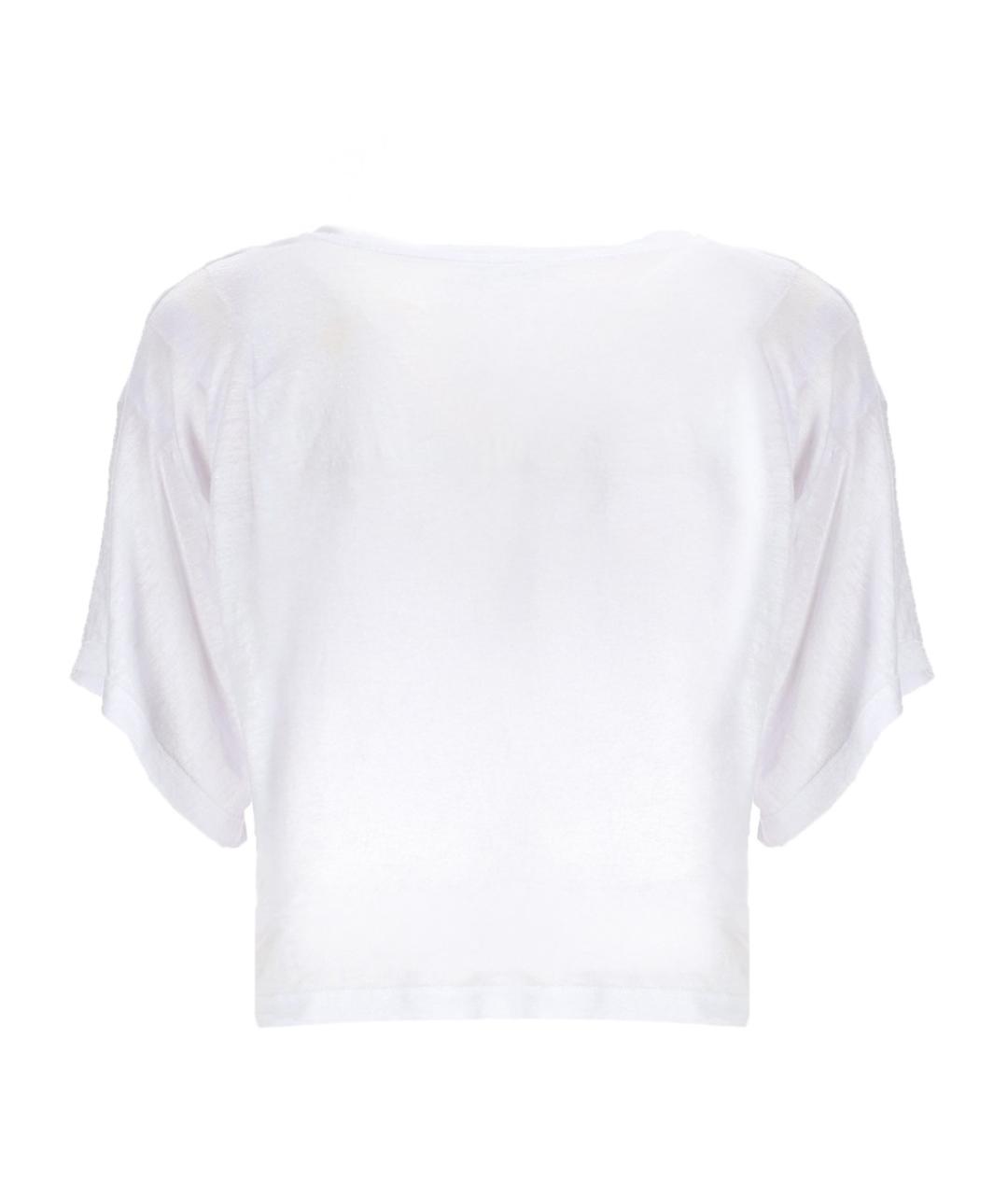 ISABEL MARANT ETOILE Белая полиэстеровая футболка, фото 2