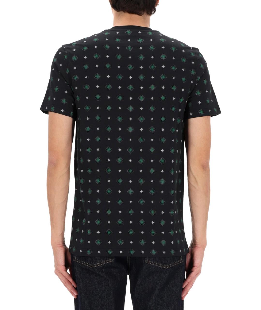 MOSCHINO Черная хлопковая футболка, фото 5