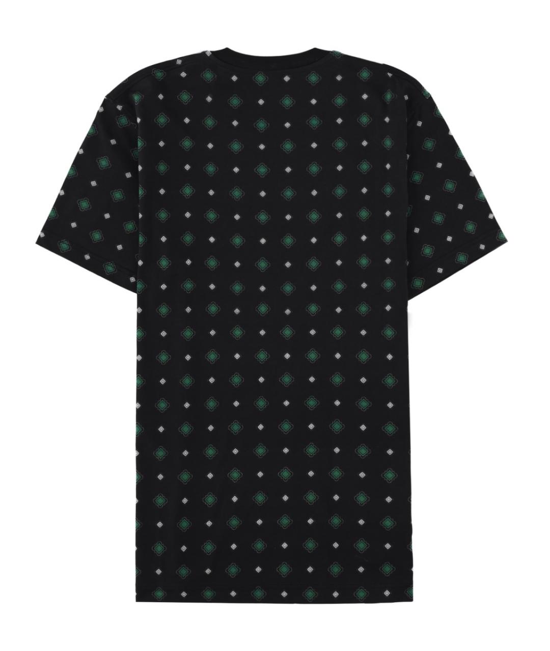 MOSCHINO Черная хлопковая футболка, фото 3