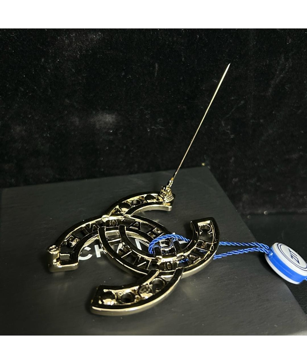 CHANEL Золотая булавка / брошь, фото 4