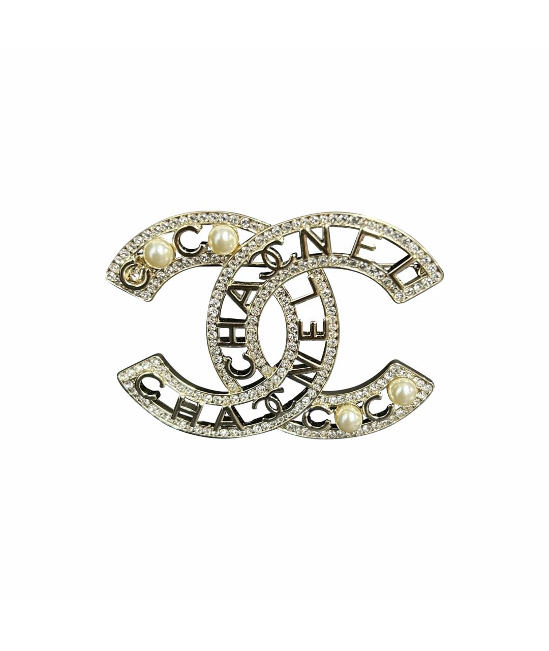 CHANEL Золотая булавка / брошь, фото 1