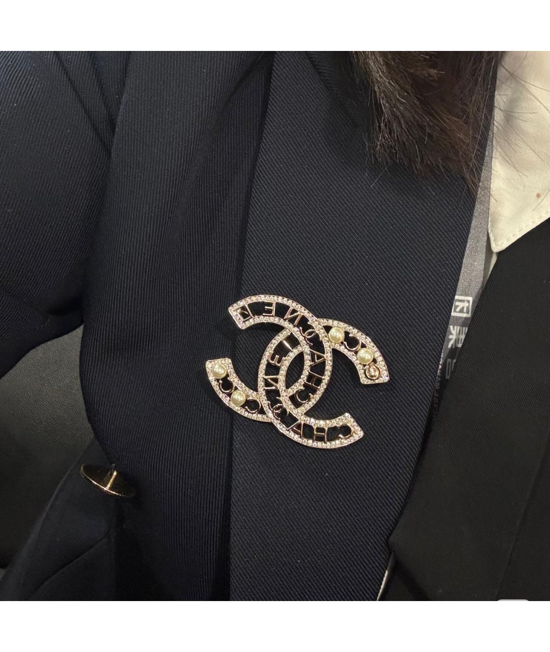 CHANEL Золотая булавка / брошь, фото 5