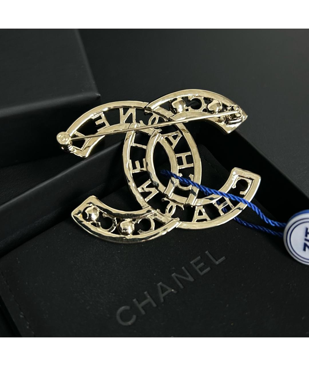 CHANEL Золотая булавка / брошь, фото 3