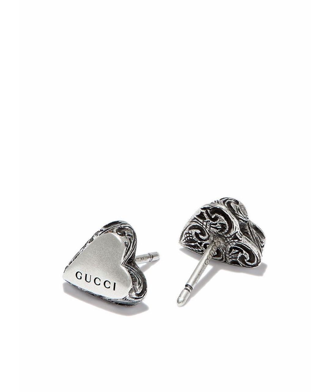 GUCCI Серебряные серебряные серьги, фото 2