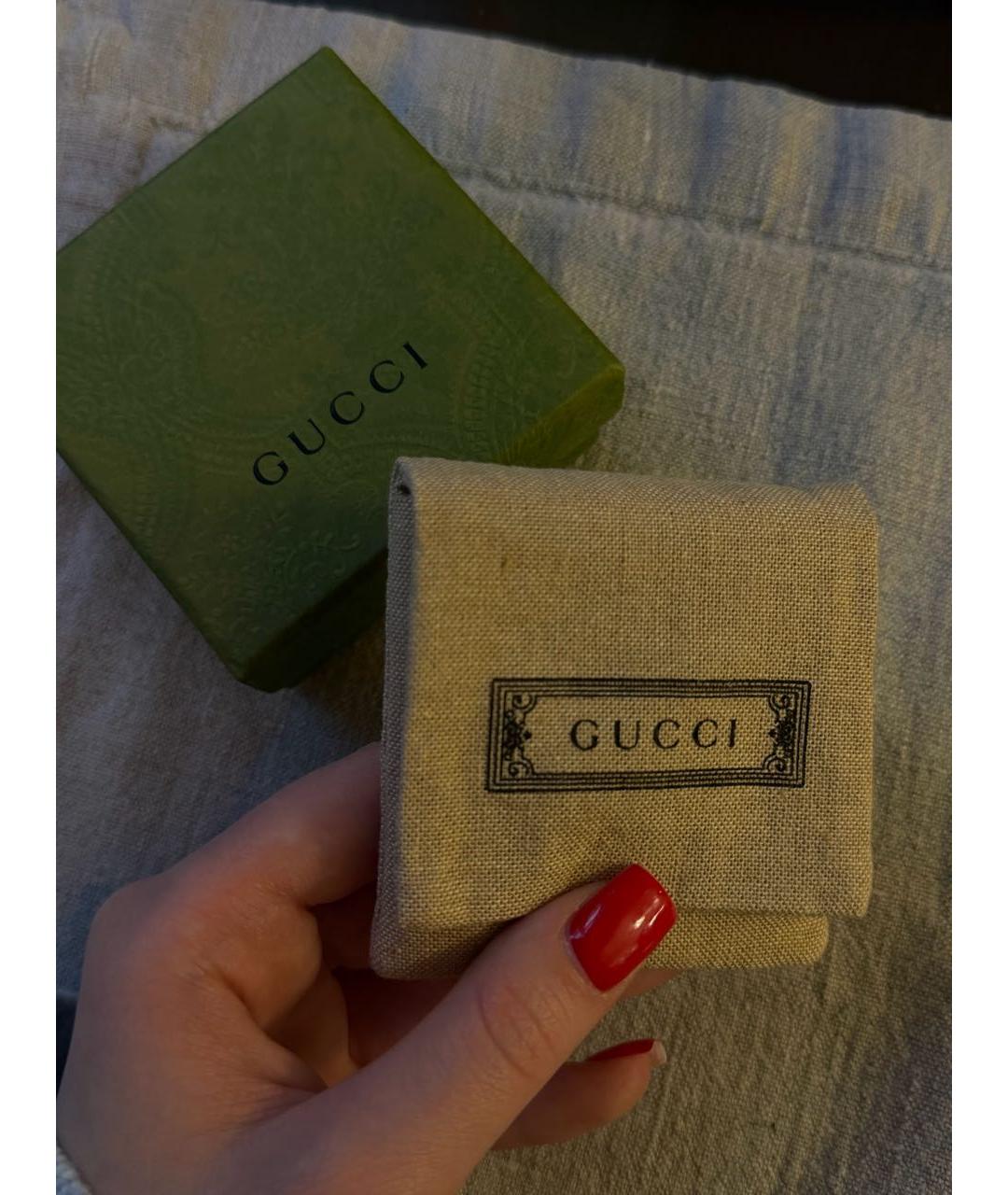 GUCCI Серебряные серебряные серьги, фото 5