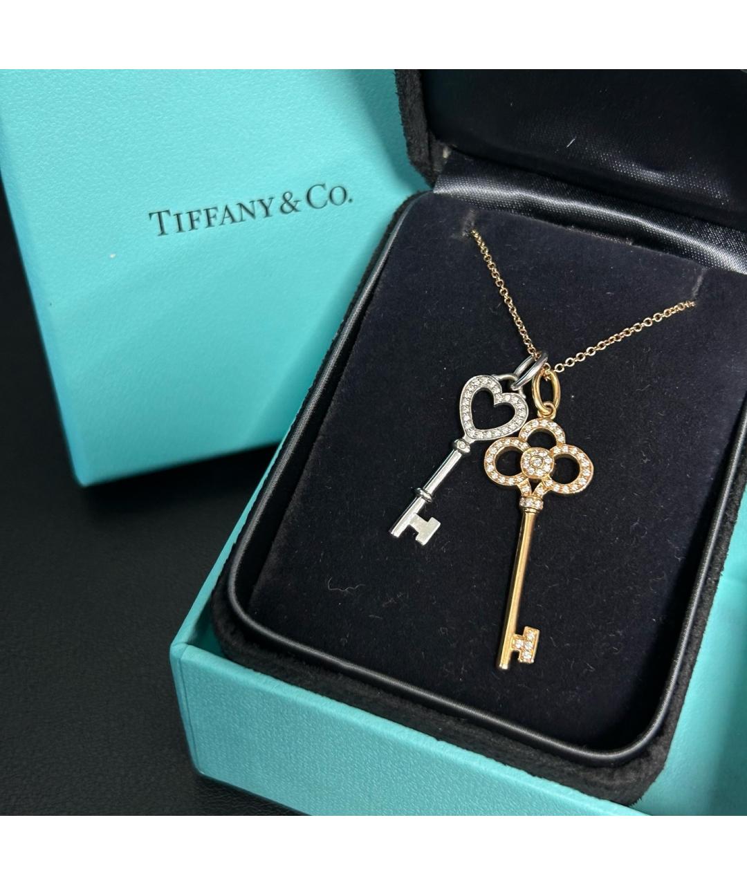 TIFFANY&CO Золотая подвеска, фото 2