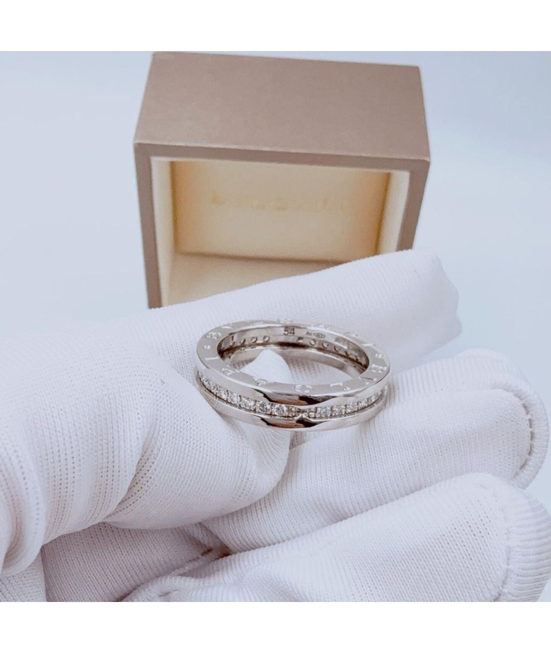 BVLGARI Серебряное кольцо из белого золота, фото 6