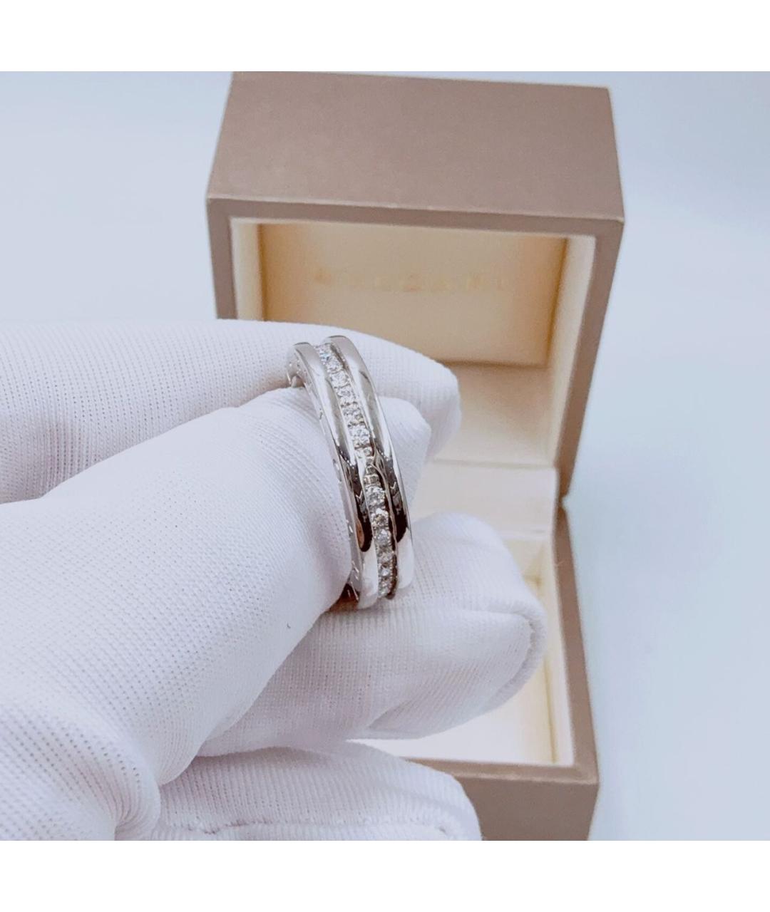 BVLGARI Серебряное кольцо из белого золота, фото 5