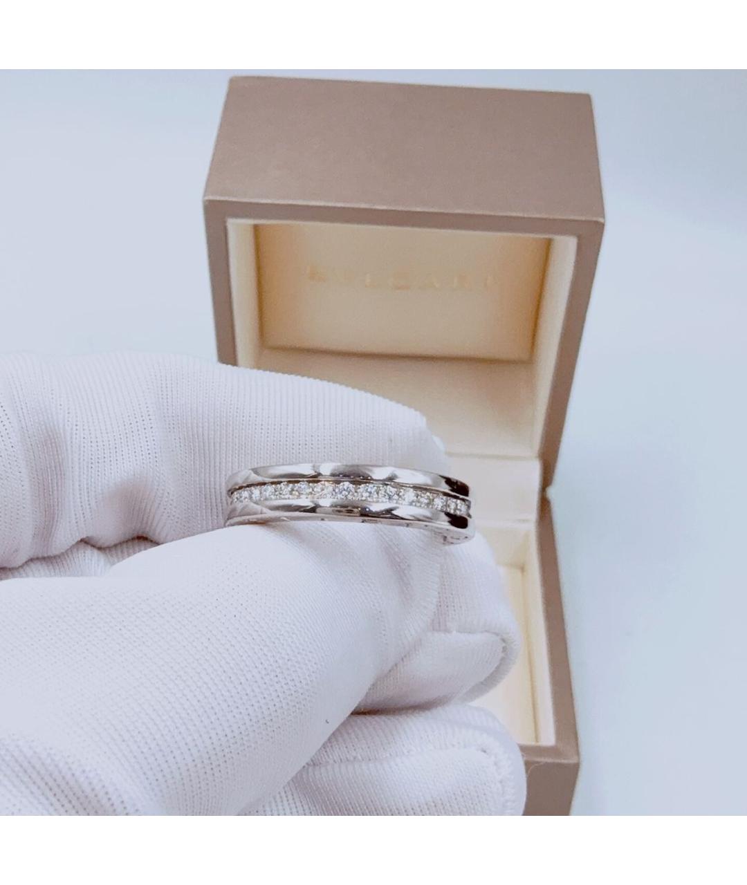 BVLGARI Серебряное кольцо из белого золота, фото 3