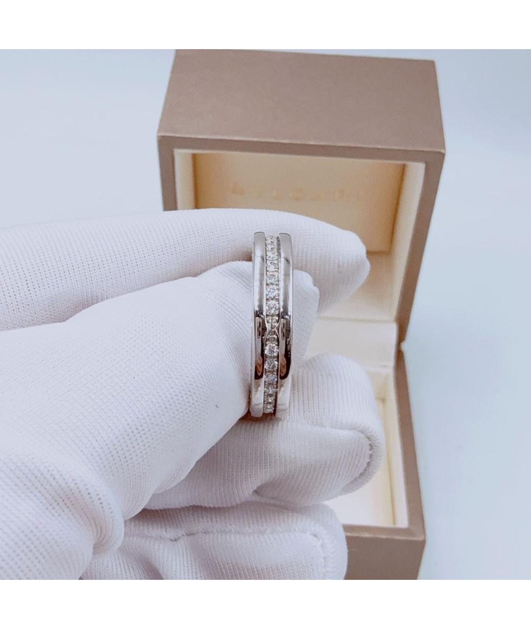 BVLGARI Серебряное кольцо из белого золота, фото 2