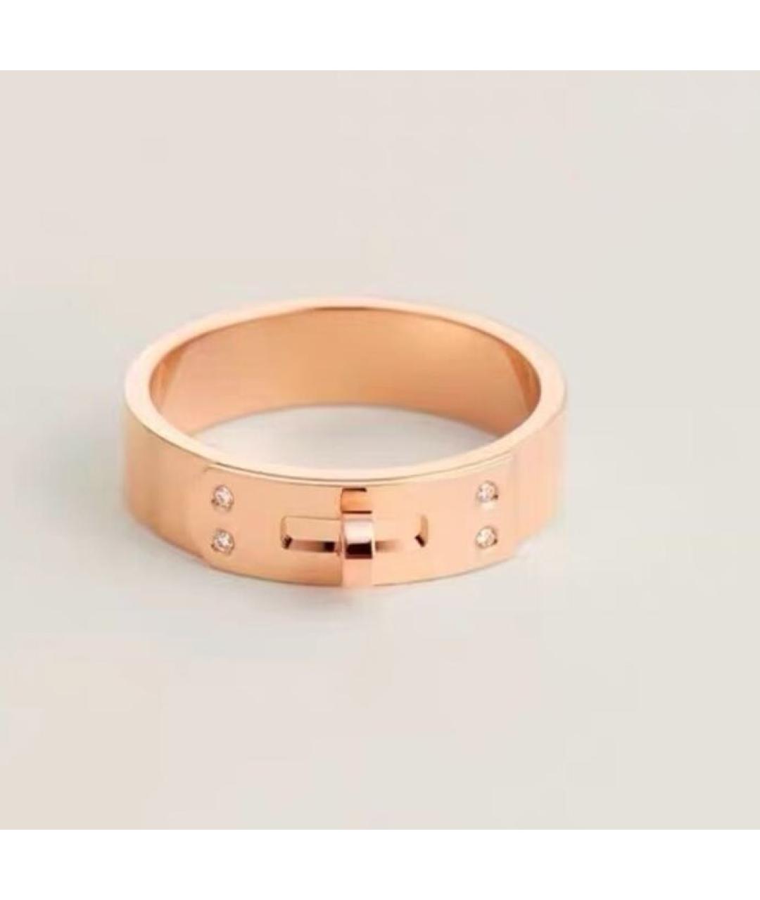 HERMES Розовое кольцо из розового золота, фото 8