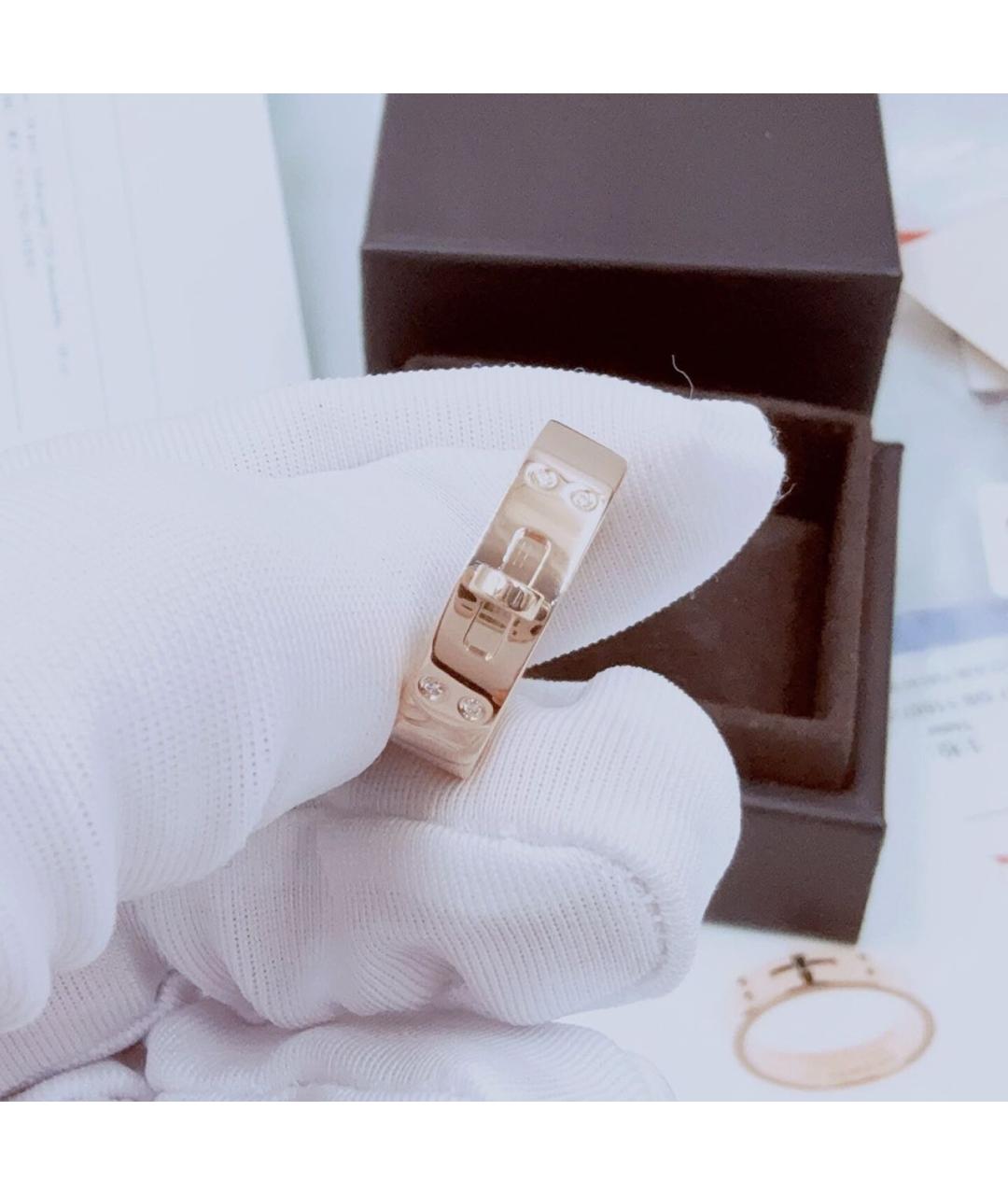 HERMES Розовое кольцо из розового золота, фото 6