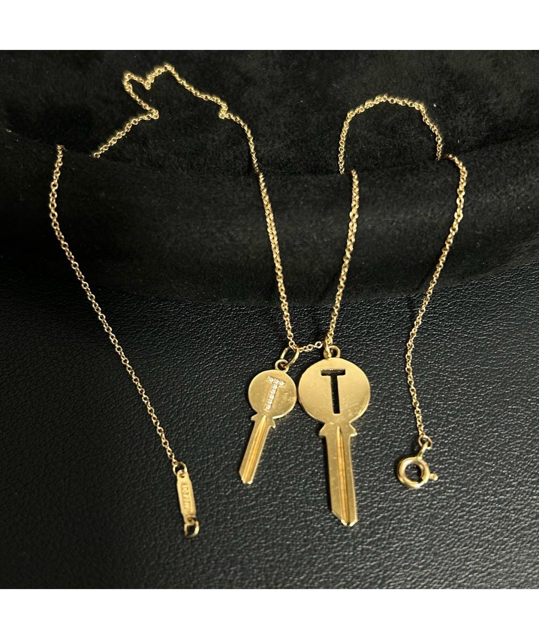 TIFFANY&CO Золотая подвеска из розового золота, фото 2