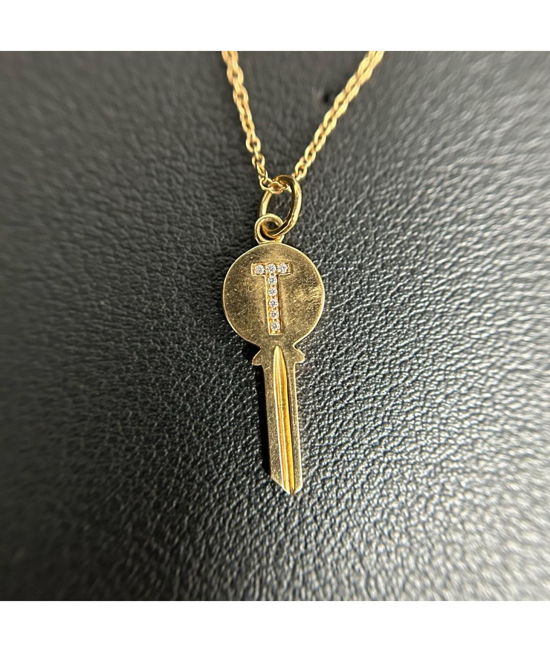 TIFFANY&CO Золотая подвеска из розового золота, фото 5