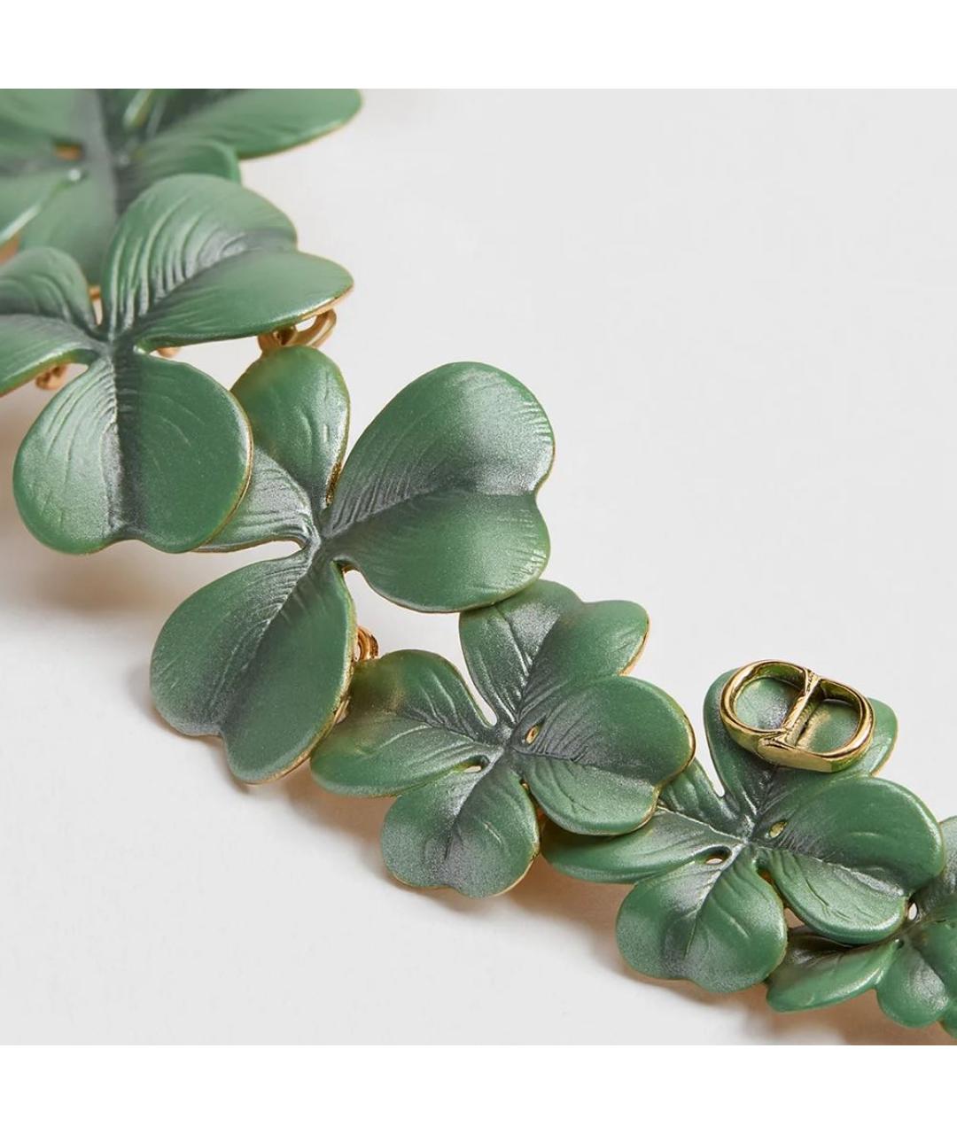 CHRISTIAN DIOR Зеленые колье, фото 2