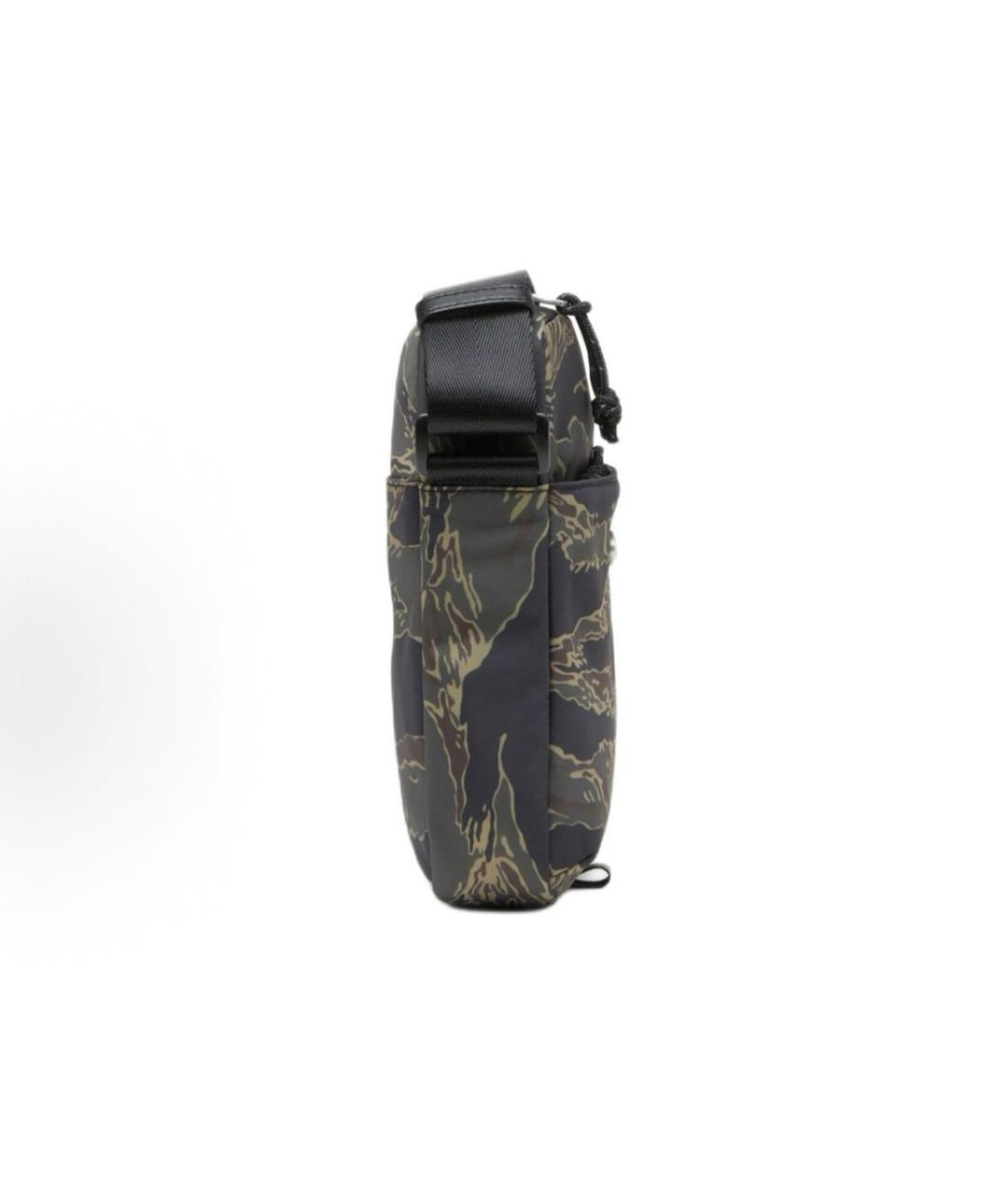 DIESEL Хаки тканевая сумка на плечо, фото 3