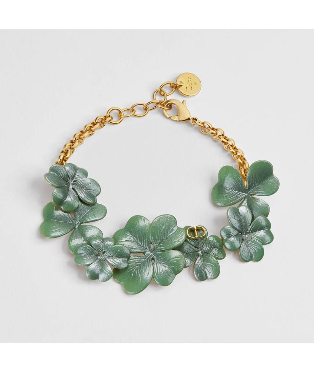 CHRISTIAN DIOR Зеленый браслет, фото 2