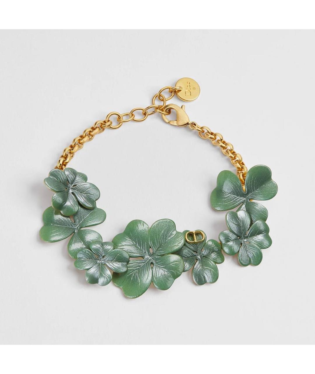 CHRISTIAN DIOR Зеленый браслет, фото 4