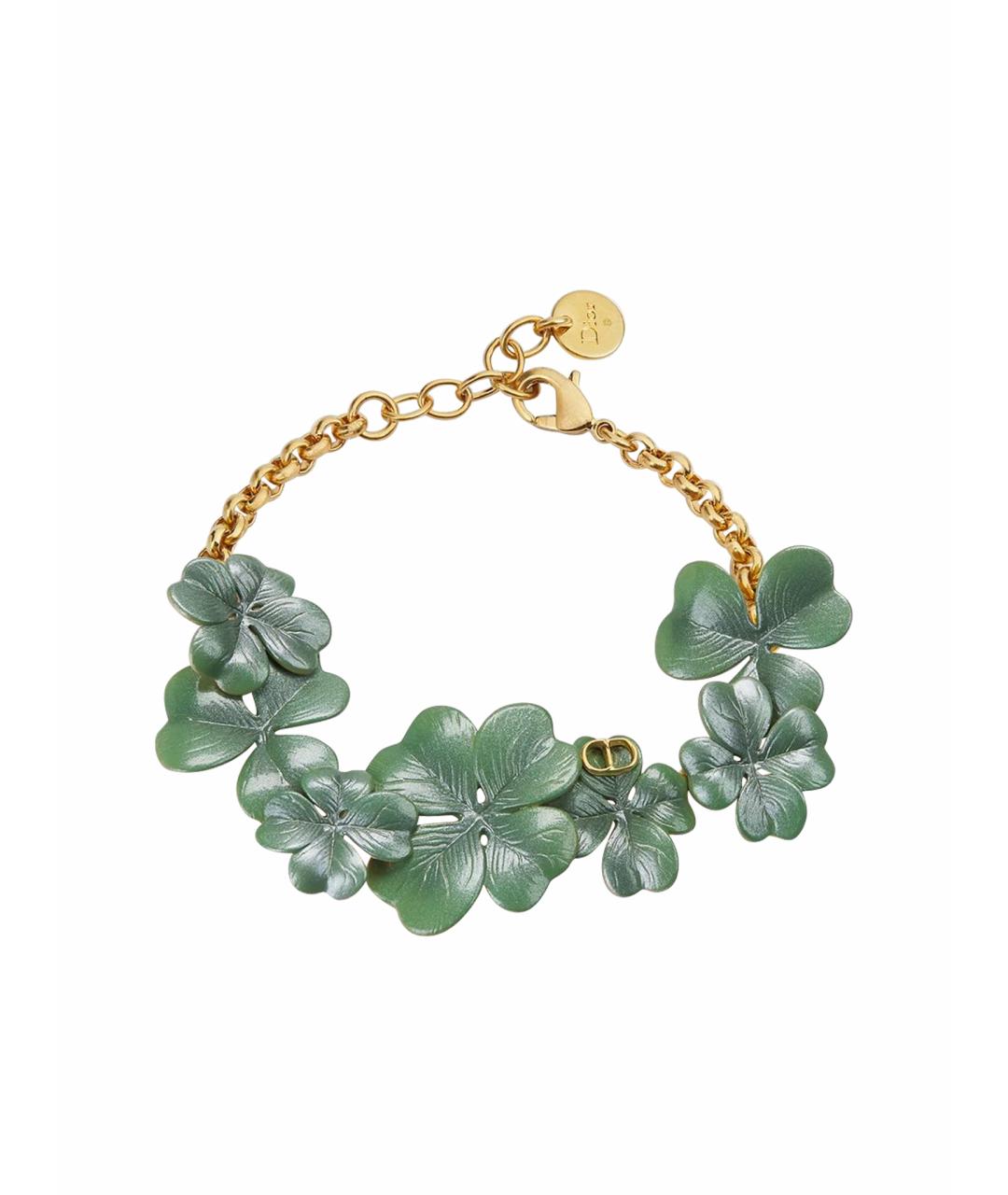 CHRISTIAN DIOR Зеленый браслет, фото 1