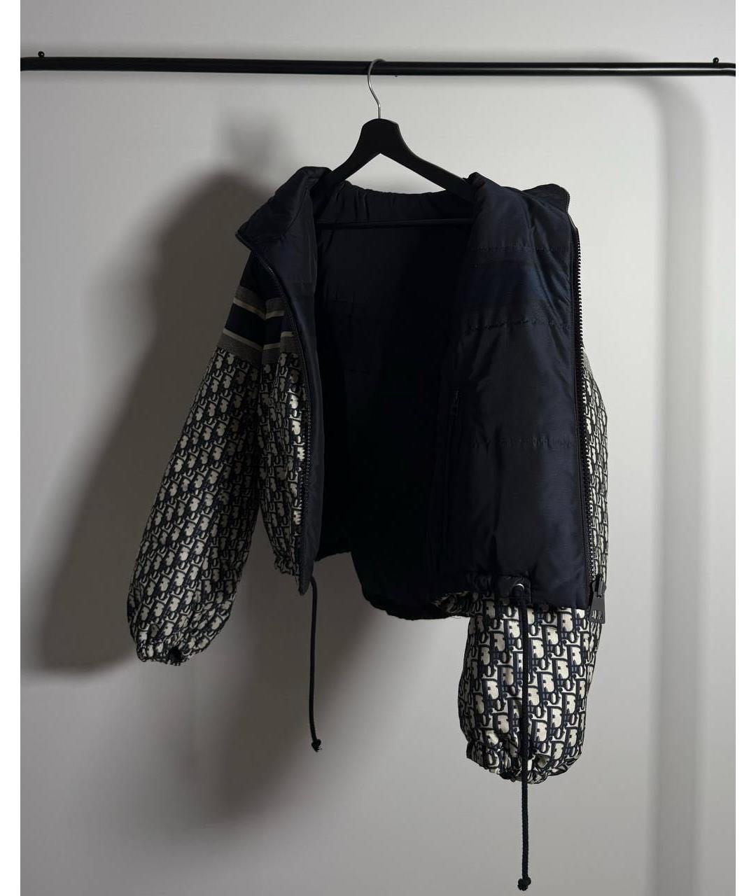 CHRISTIAN DIOR Темно-синий пуховик, фото 7