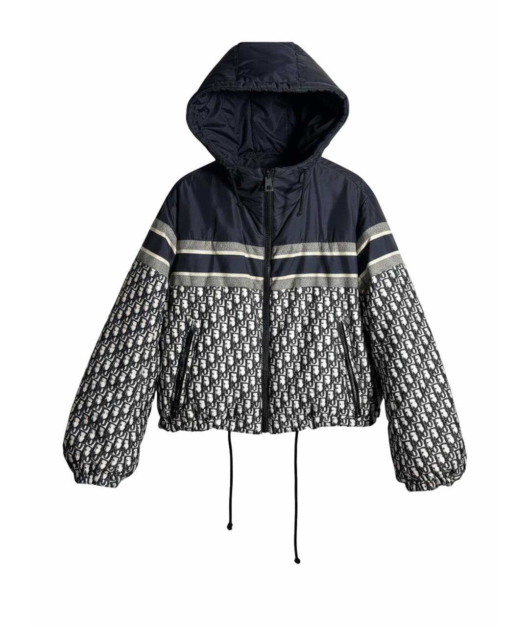 CHRISTIAN DIOR Темно-синий пуховик, фото 1