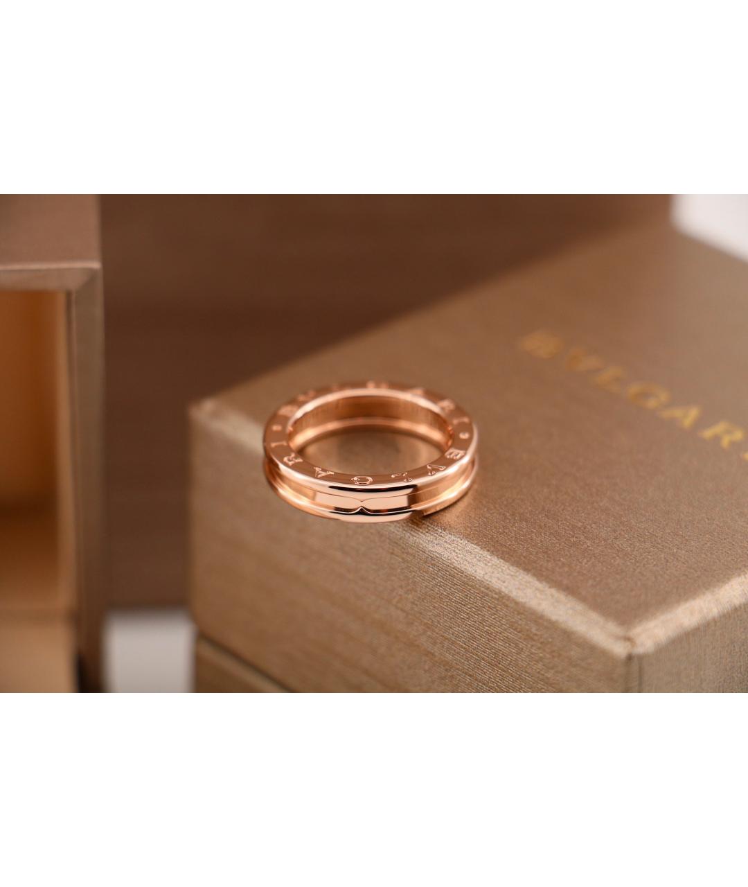 BVLGARI Золотое кольцо из розового золота, фото 3