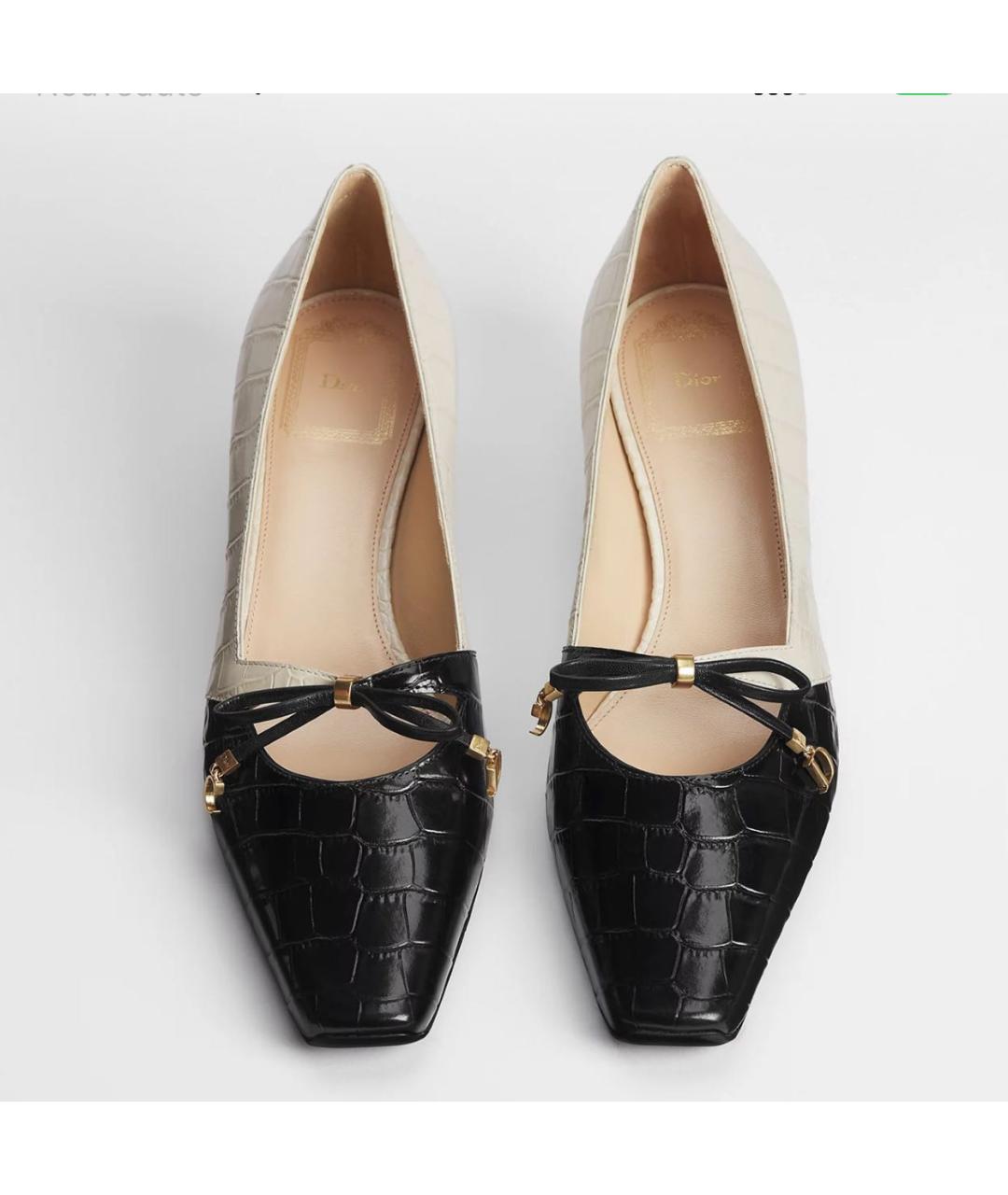 CHRISTIAN DIOR Кожаные туфли, фото 3