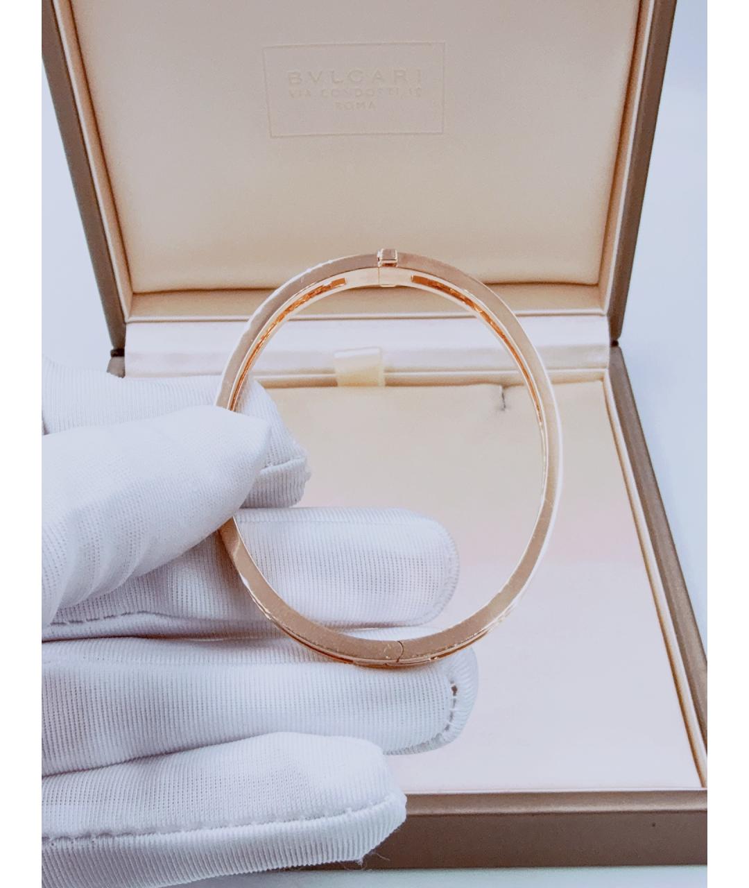 BVLGARI Золотой браслет из розового золота, фото 5