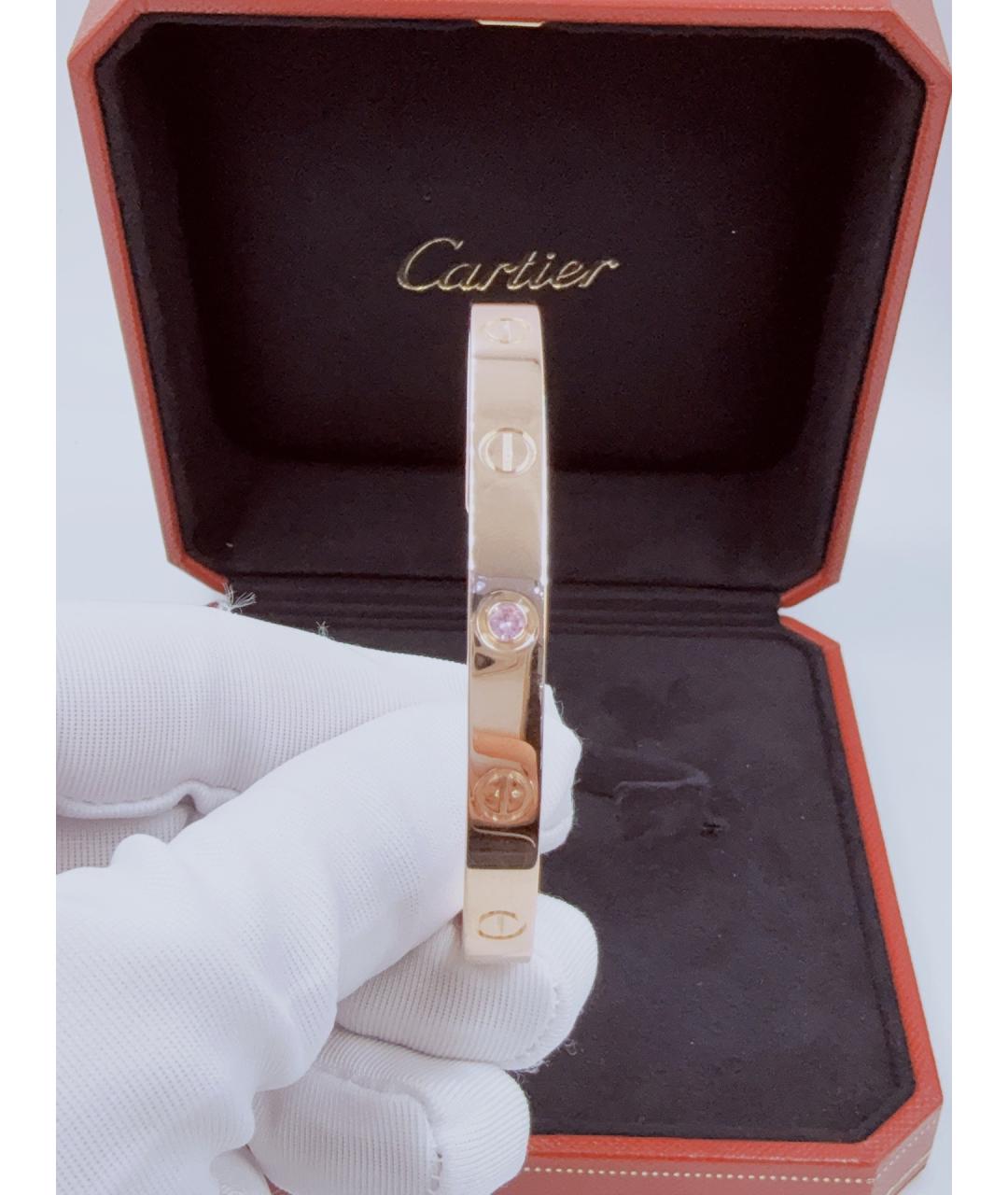 CARTIER Золотой браслет из розового золота, фото 4