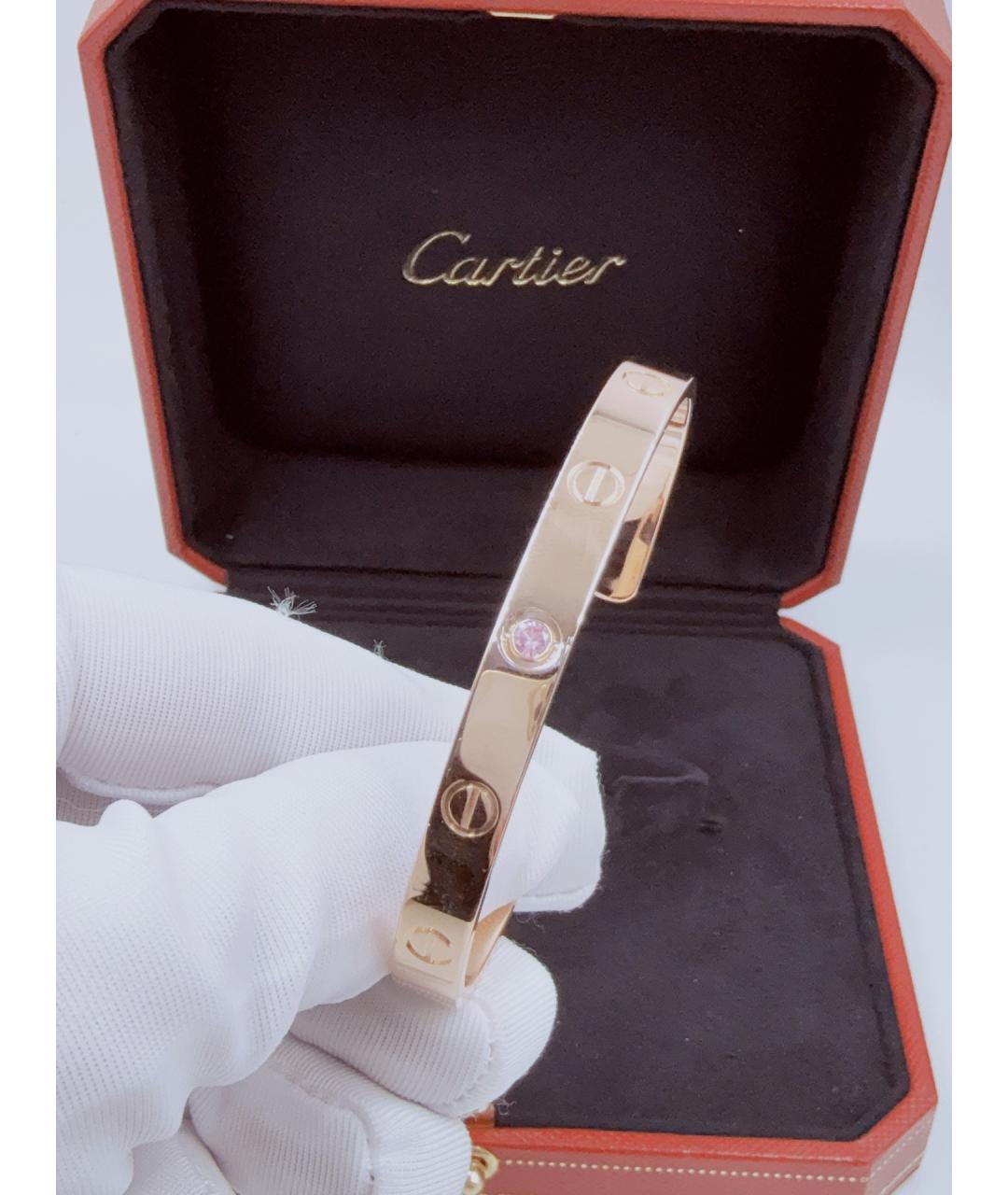 CARTIER Золотой браслет из розового золота, фото 5