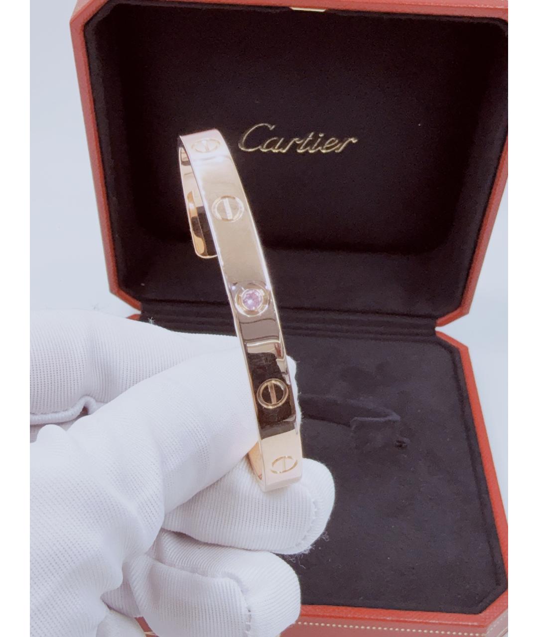 CARTIER Золотой браслет из розового золота, фото 6