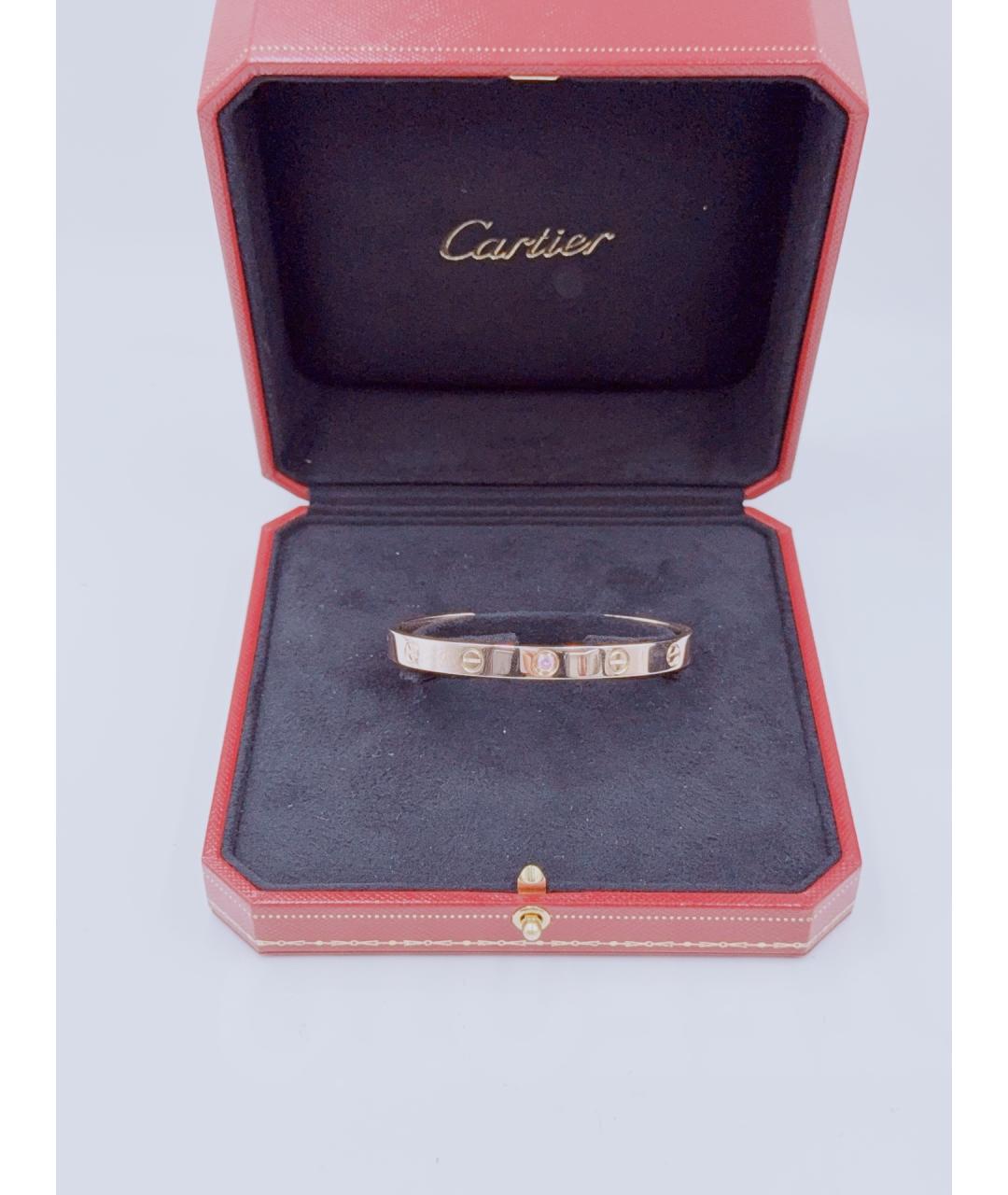 CARTIER Золотой браслет из розового золота, фото 8