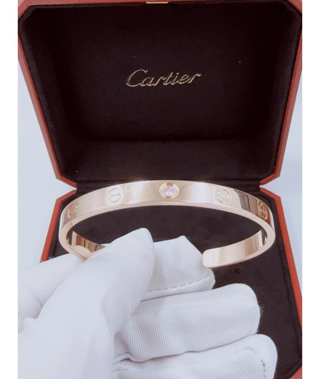 CARTIER Золотой браслет из розового золота, фото 3