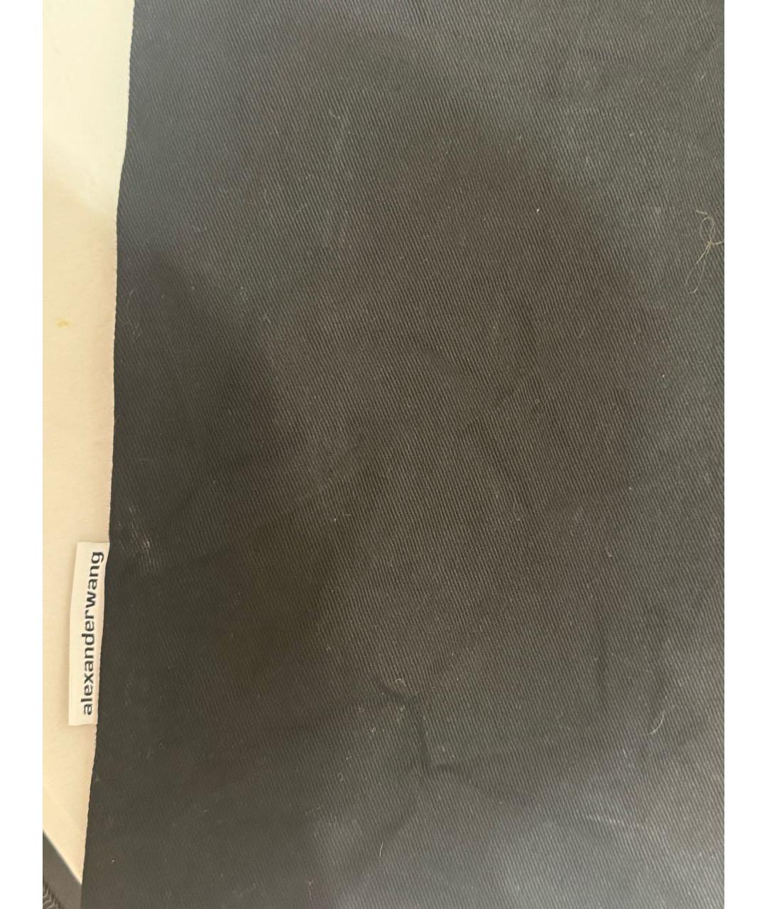 ALEXANDER WANG Черные кожаные кеды, фото 8